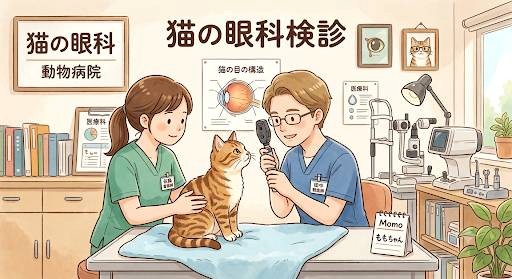 猫の角膜黒色壊死症